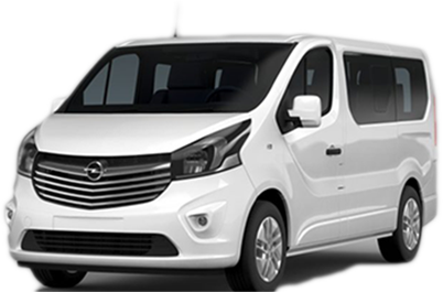 Ενοικίαση Opel Vivaro 9θέσιου Van στην Αθήνα
